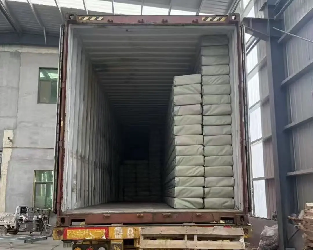 The return order of our company's old Brazilian customer for insulation wall panels has been successfully dispatched